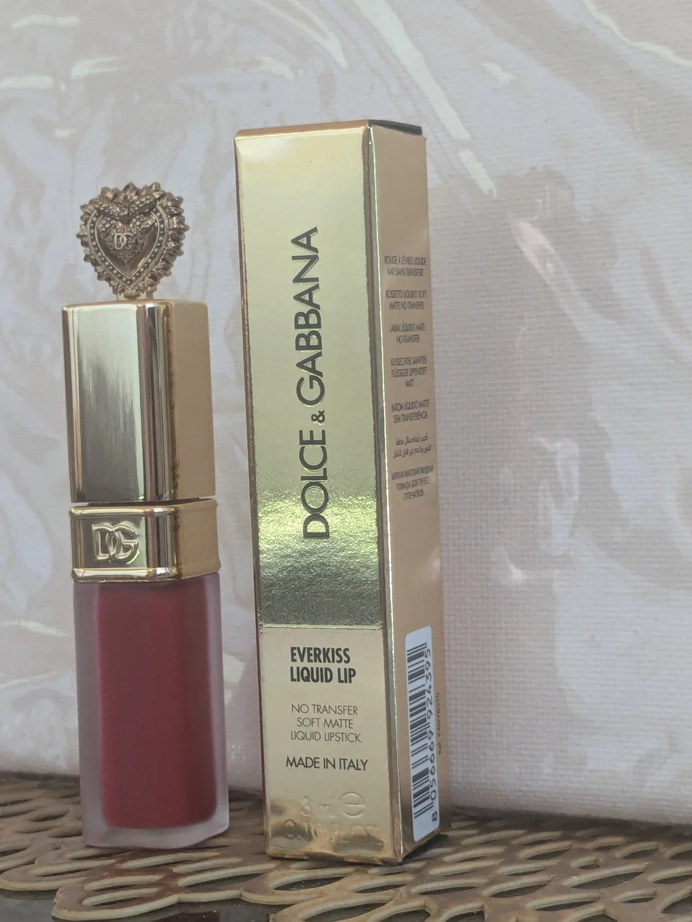 Dolce & Gabbana Everkiss Liquid Lip — Rose Red